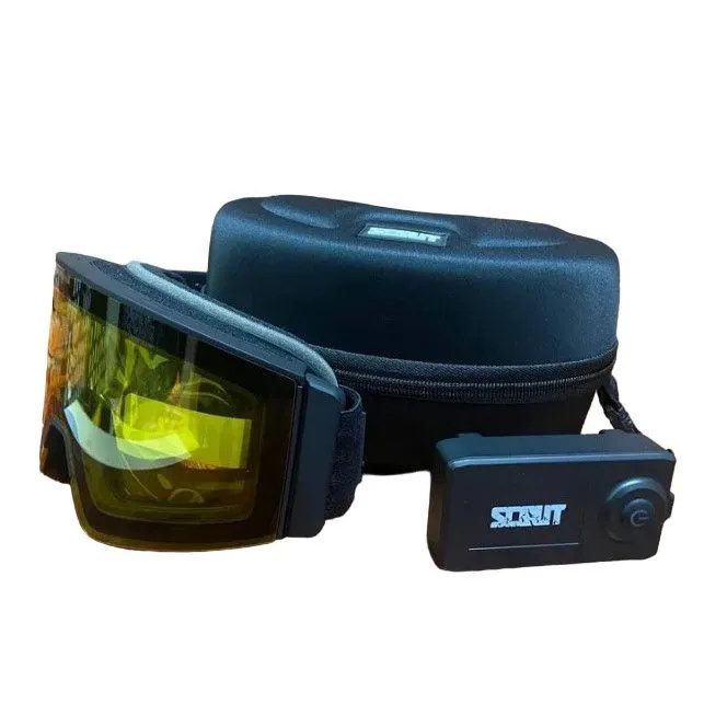 Очки с подогревом Scout Vision-X Heated Goggles Black, Yellow lens