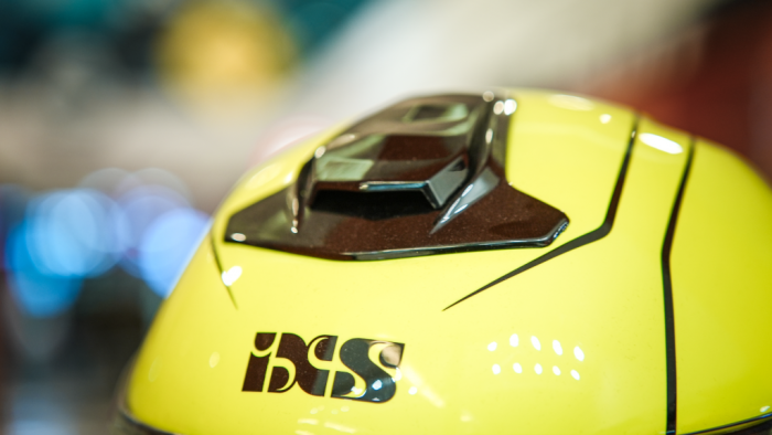 Шлем модуляр IXS iXS460 FG 2.0 желтый/черный