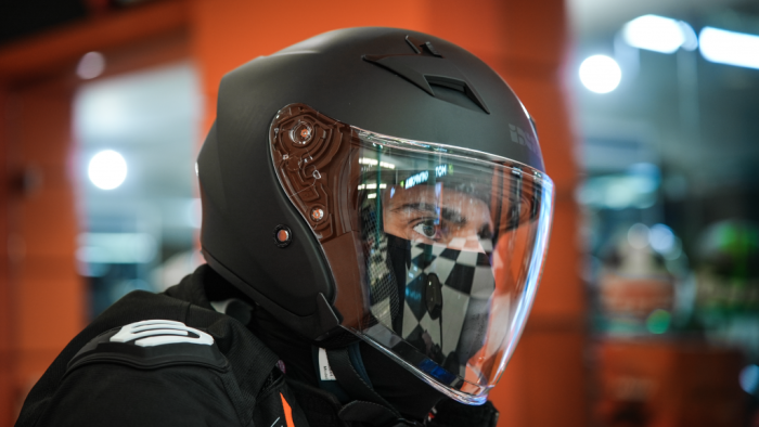 Открытый шлем IXS 99 1.0 черный матовый
