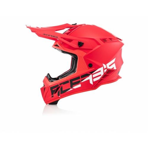 Шлем Acerbis STEEL CARBON Red 2