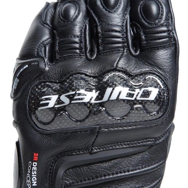 Перчатки кожаные Dainese Carbon 4 Long Black