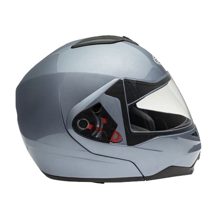 Шлем модуляр с солнцезащитными очками GSB G-339 Grey Met