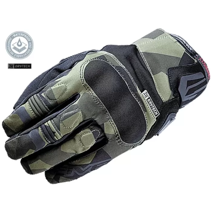 Мотоперчатки Five BOXER WP camo army Drytech