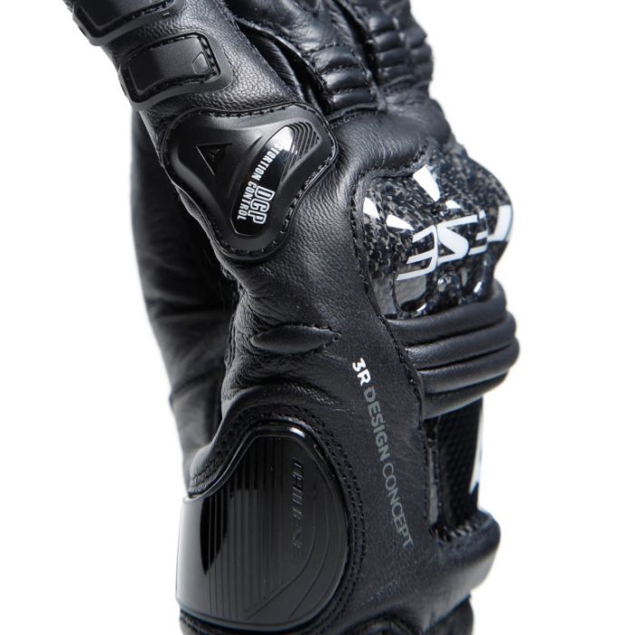 Перчатки DAINESE DRUID 4 LEATHER GLOVES BLACK/BLACK/CHARCOAL-GRAY