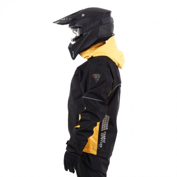 Мембранная куртка Dragonfly QUAD PRO Black - Yellow 2023