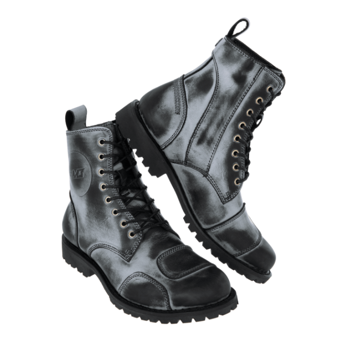 Мотоботинки MadBull MadBoots Patriot Grey