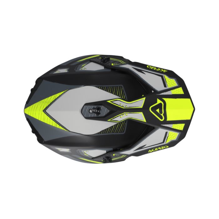 Мотошлем Acerbis Linear 22-06 Black/Fluo-Yellow