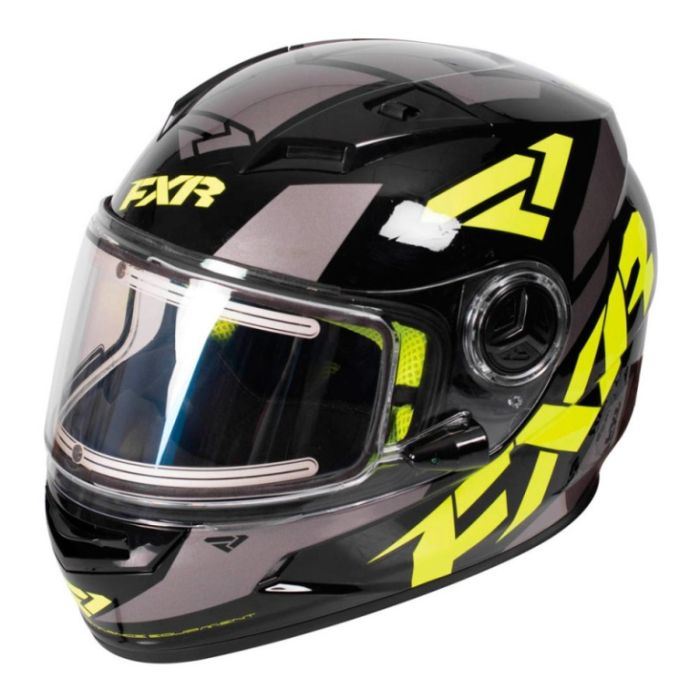 Шлем FXR NITRO YOUTH CORE HELMET 22 Black/Hi-Vis