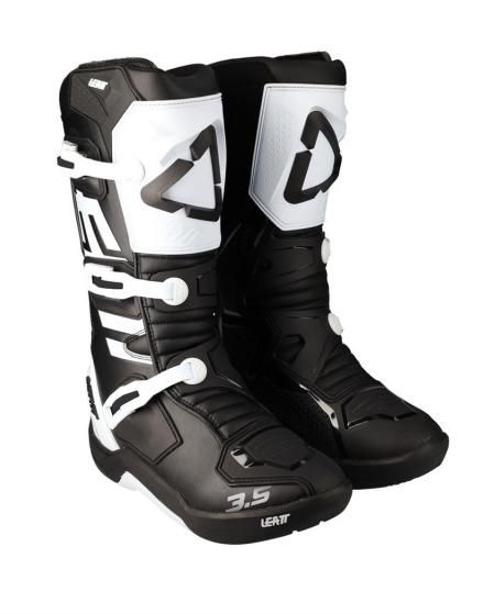 Мотоботы детские Leatt 3.5 Black/White