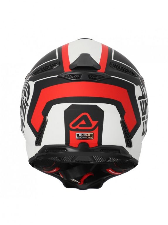 Мотошлем кроссовый Acerbis Profile 5 22-06 White/Red