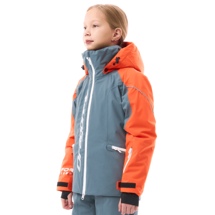 Куртка утепленная Dragonfly Gravity Teenager Orange - Grey