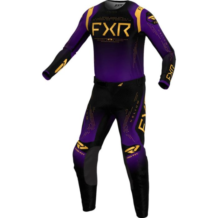 Комплект для мотокросса Replica FXR фиолетовый/черный