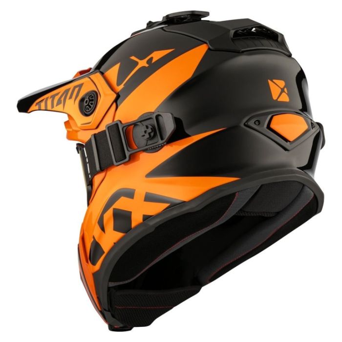 Шлем снегоходный CKX Titan Airflow Extra Orange