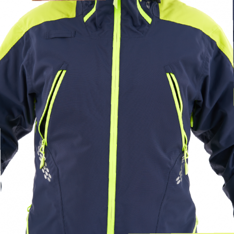 Снегоходный комбинезон Dragonfly Extreme 2.0 MAN Blue-Yellow Fluo Snowbike