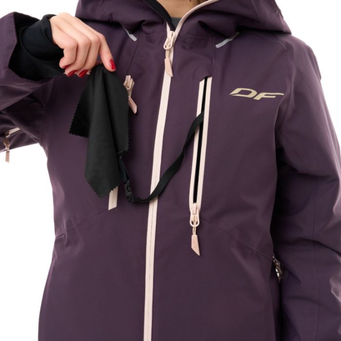 Куртка горнолыжная утепленная Dragonfly Gravity Woman Plum