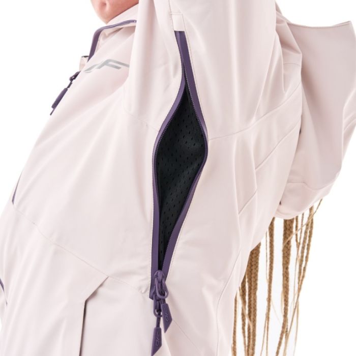 Куртка горнолыжная утепленная Dragonfly Gravity Woman Light Grey