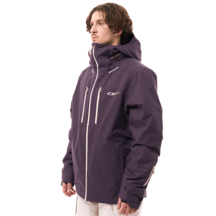 Куртка горнолыжная утепленная Dragonfly Gravity Man Plum