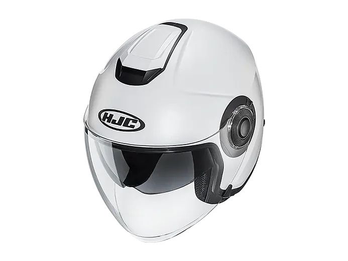 HJC Шлем i40N SEMI FLAT PEARL WHITE