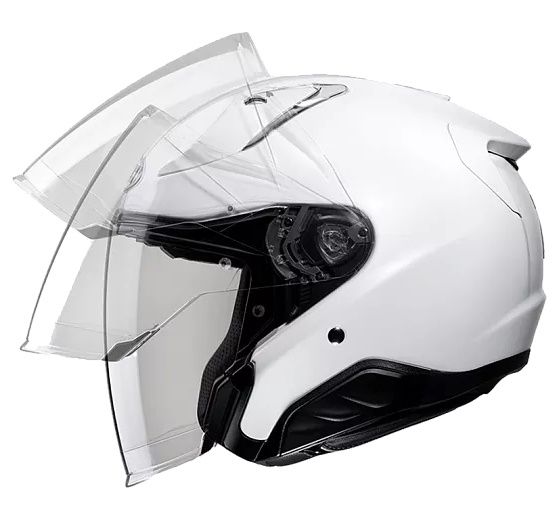Мотошлем открытый HJC RPHA31 Pearl White