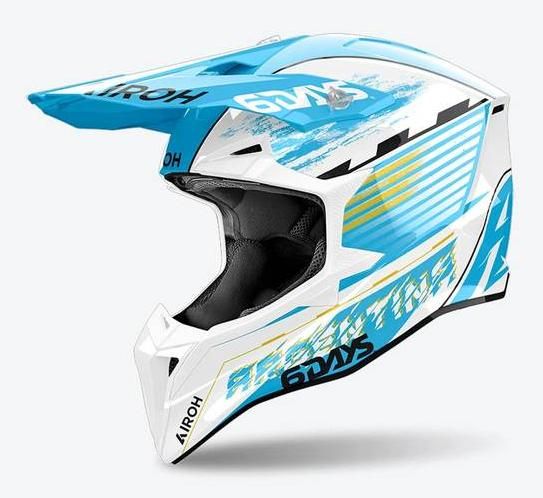 Кроссовый шлем Airoh Wraaap Sixdays Argentina 2023 Gloss