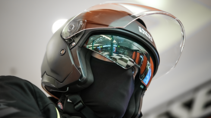 Открытый мотошлем с IXS iXS92 FG 1.0 черный матовый