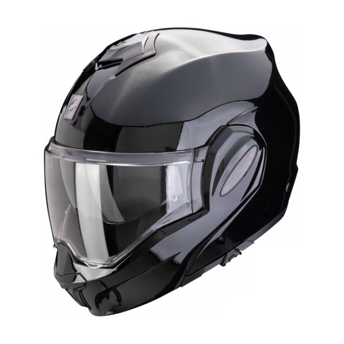 Мотошлем Scorpion Exo Exo-tech Evo Pro Solid Черный Металлик