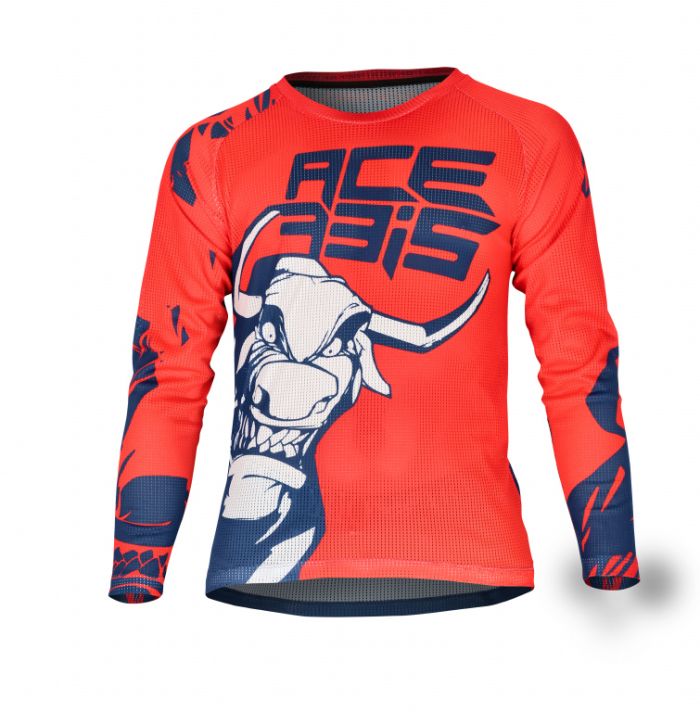 Джерси детское Acerbis MX J-Windy Three Kid Vent Red/Blue