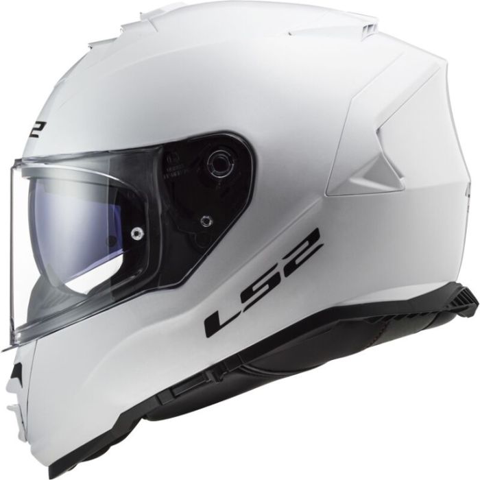 Мотошлем интеграл LS2 FF800 STORM II SOLID белый