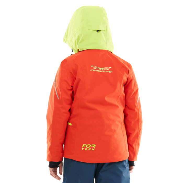 Куртка утепленная Dragonfly GRAVITY for Teen Red - Yellow 2024