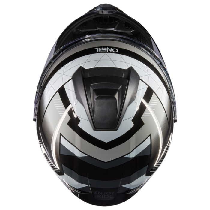 Шлем интеграл O'Neal Challenger Exo V.23, глянец белый/черный