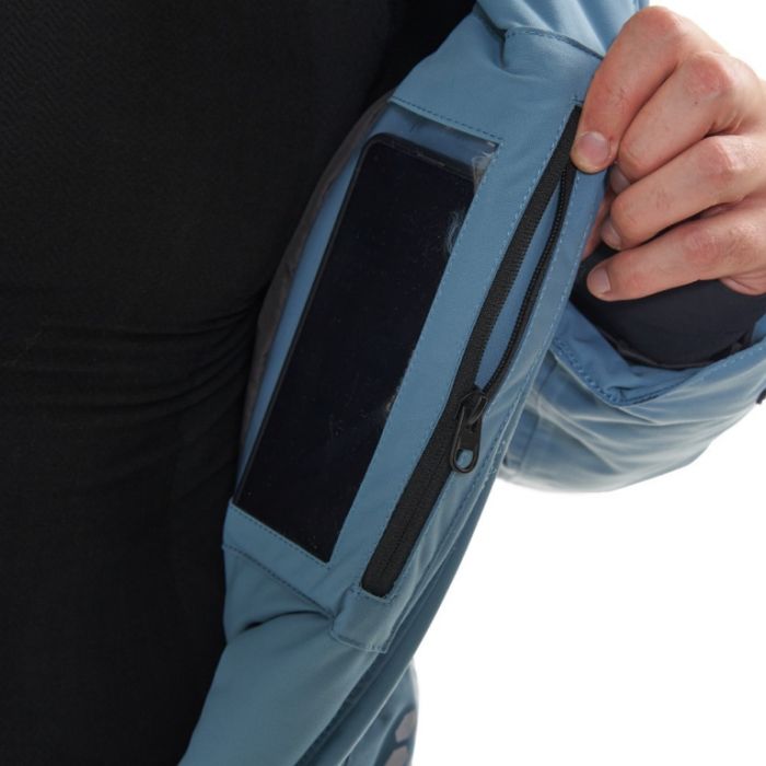 Комбинезон снегоходный Dragonfly Extreme MAN Blue-Grey Утепленный