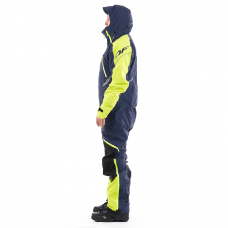Снегоходный комбинезон Dragonfly Extreme 2.0 MAN Blue-Yellow Fluo Snowbike