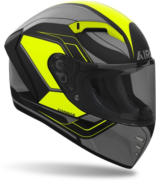 Мотошлем интеграл Airoh Connor Dunk Yellow Matt