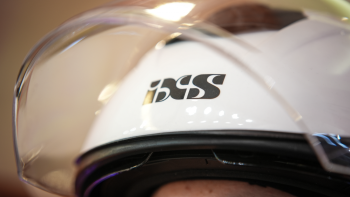 Открытый мотошлем с IXS iXS92 FG 1.0 белый глянец