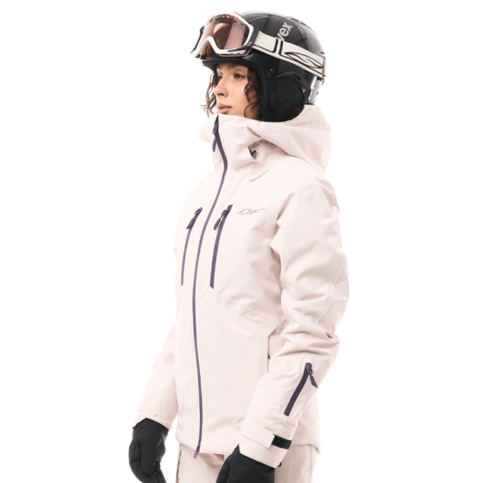 Куртка горнолыжная утепленная Dragonfly Gravity Woman Light Grey