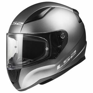 Шлем интеграл LS2 FF353 RAPID II SOLID MATT TITANIUM серый матовый