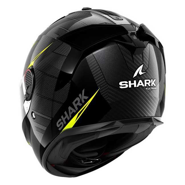 Шлем интеграл Shark Spartan Gt Pro Kultram Carbon Black/Yellow