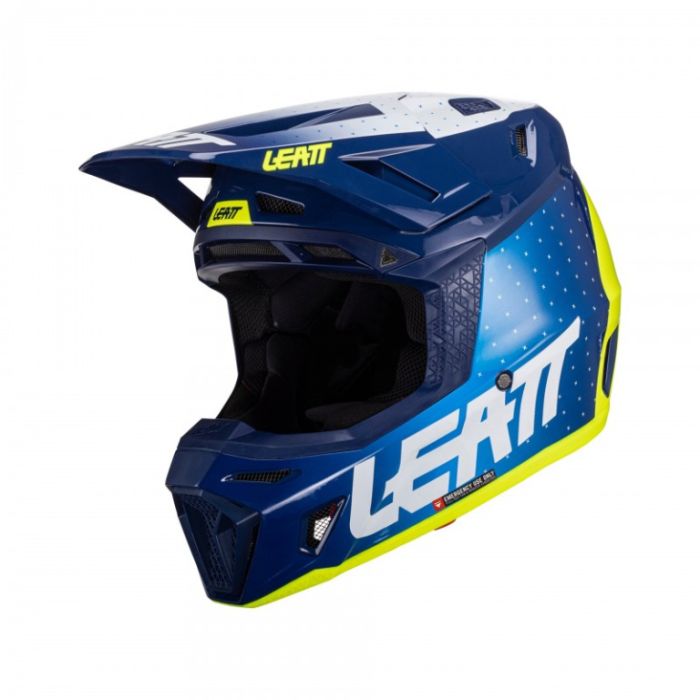 Шлем кроссовый Leatt Moto 8.5 Helmet Kit Blue V24