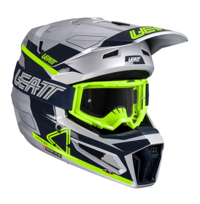 Шлем кроссовый Leatt 3.5 Helmet Kit Steel