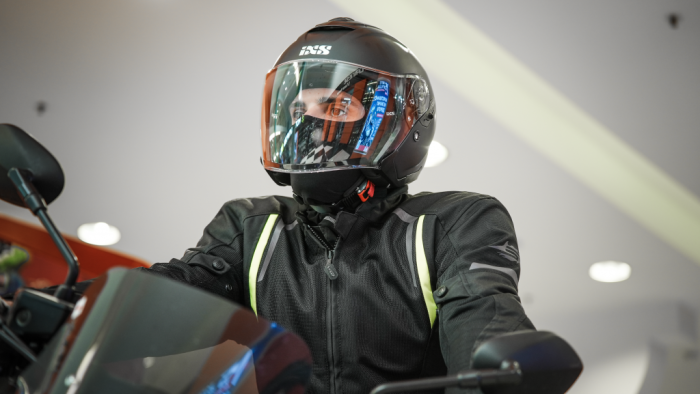 Открытый мотошлем с IXS iXS92 FG 1.0 черный матовый