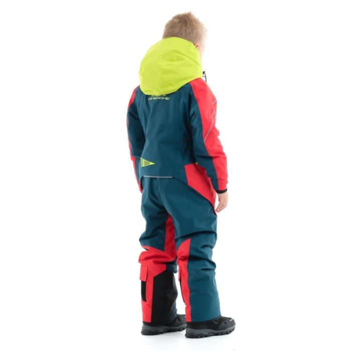 Зимний детскийи комбинезон Dragonfly Junior Gravity Red-Dark Ocean 2023