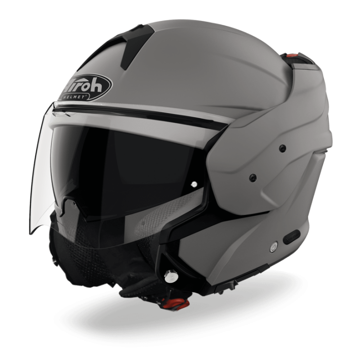 Шлем модуляр Airoh Mathisse Dark Grey Matt