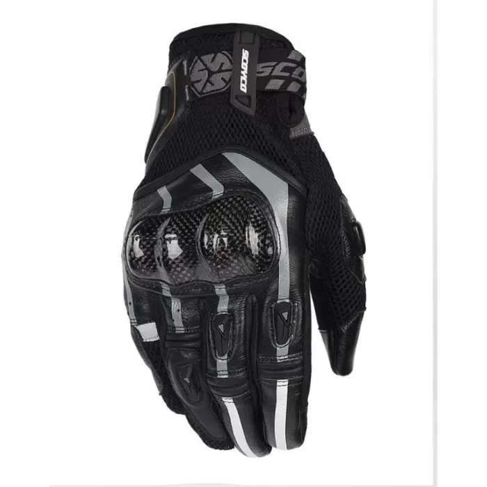 Перчатки кожаные Scoyco MC109 (Carbon) Black