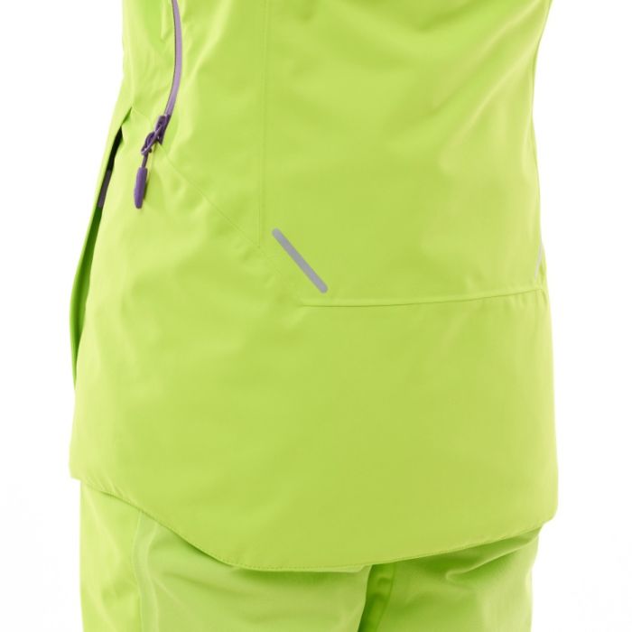 Куртка горнолыжная утепленная Dragonfly Gravity Woman Lime