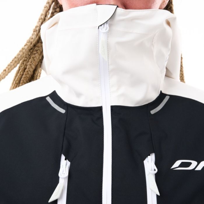 Куртка горнолыжная утепленная Dragonfly Gravity Woman White Snow - Black