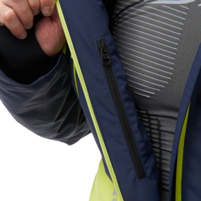 Комбинезон Dragonfly EXTREME 2.0 Man Dark Blue - Lime 2024 Утепленный (100)