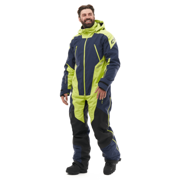 Комбинезон Dragonfly EXTREME 2.0 Man Dark Blue - Lime 2024 Утепленный (100)
