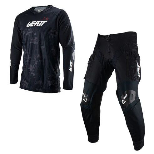 Комплект для мотокросса Replica Leatt черный
