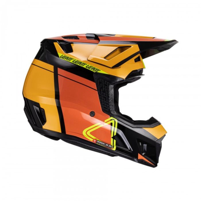 Шлем кроссовый Leatt Moto 7.5 Helmet Kit Citrus V24