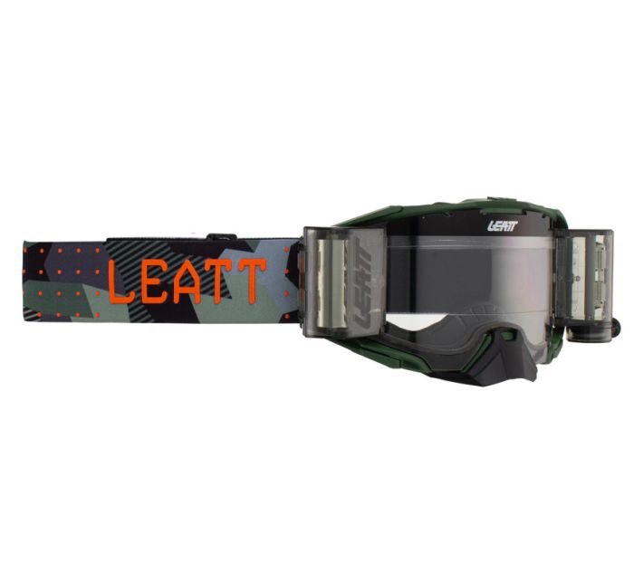 Маска Leatt Velocity 6.5 Roll-Off Cactus Clear 83%